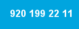 920 199 22 11